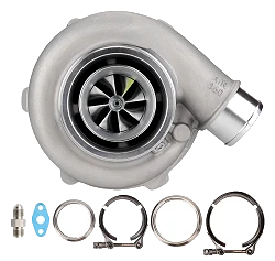 Turbosprężarka Pulsar PSR 2871 Gen2 575HP .64 2.5" V-Band Wlot 3" V-Band Wylot Stal Nierdzewna Łożyska kulkowe