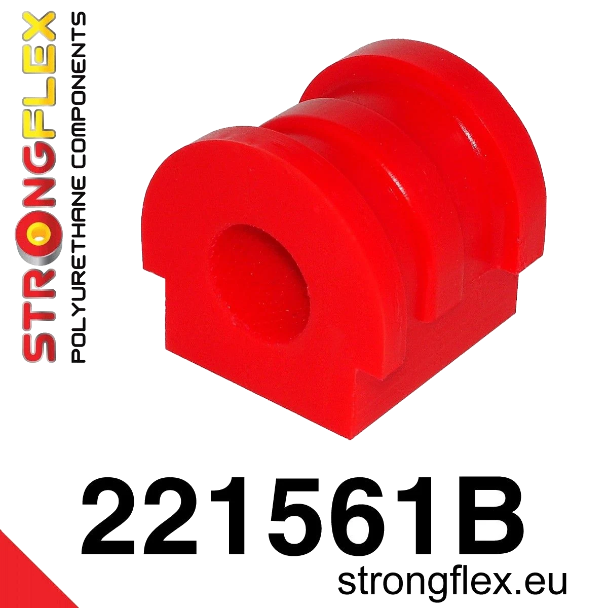 221561B: Tuleja stabilizatora przedniego Audi A1 - 221561B_17mm
