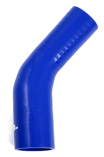Wąż silikonowy niebieski 45 stopni 1,75 - 2,5" (45-63mm)