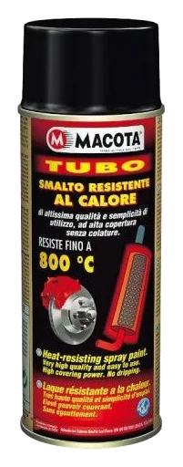 MACOTA Farba żaroodporna 800°C antracytowa szara 400ml - MA-PHT.GA