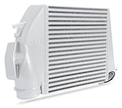 Intercooler Mishimoto Subaru WRX 2008-2014 srebrny + niebieski silikon