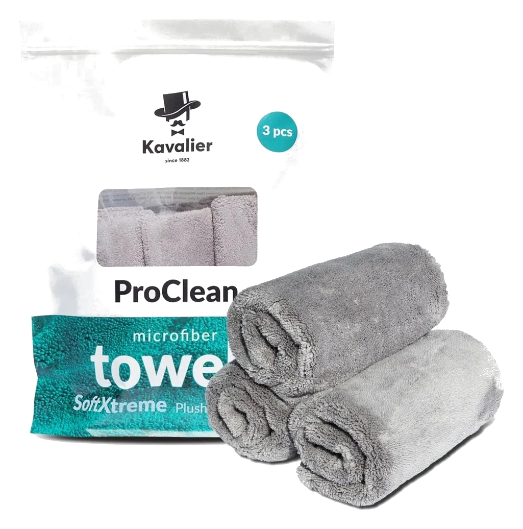 KAVALIER ProClean Microfiber Towel - SoftExtreme Plush Perfection 600 3pack