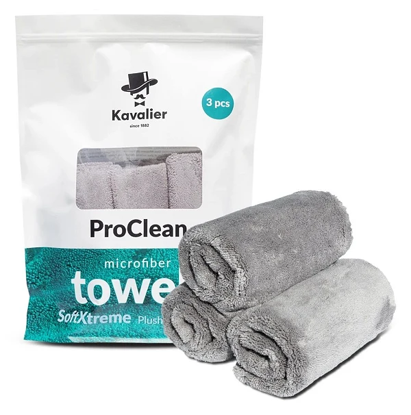 KAVALIER ProClean Microfiber Towel - SoftExtreme Plush Perfection 600 3pack