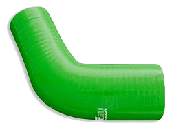 Silikonowe kolanko redukcyjne 67' 55/65mm Zielony - 006755/65-G