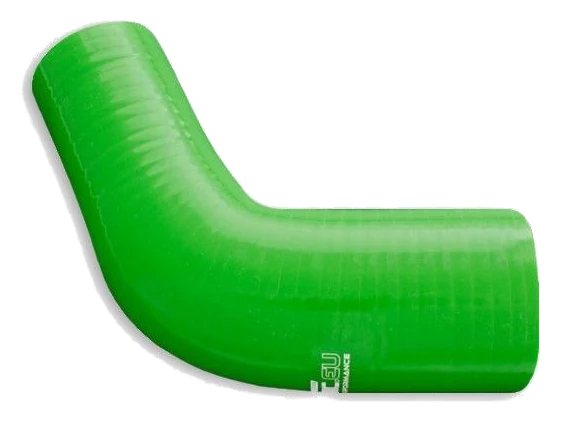 Silikonowe kolanko redukcyjne 67' 76/102mm Zielony - 006776/102-G