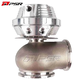 Pulsar PSR New Generation Wastegate 50mm V-Band External Wastegate Silver