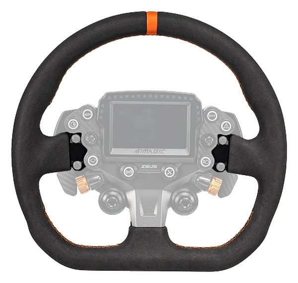 Obręcz kierownicy Simagic ZEUS Sport ZS-320CD 320mm D-Shape Zamsz