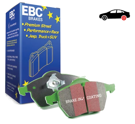DP22314 Klocki hamulcowe GREENSTUFF EBC Brakes Mercedes-Benz EClass W213 E400 4Matic EClass W213 E400 TD 4Matic EClass W213 E450 EClass Cabriolet A238 E400 4Matic EClass Cabriolet A238 E450