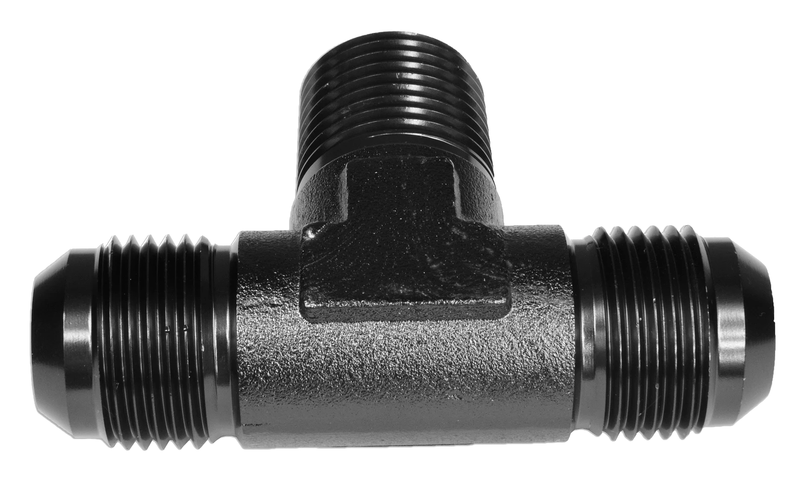 TRÓJNIK MĘSKI/MĘSKI/MĘSKI AN10-7/8 NPT-AN10 Czarny