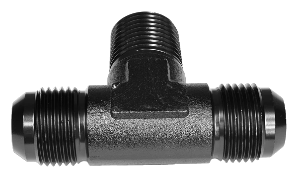 TRÓJNIK MĘSKI/MĘSKI/MĘSKI AN10-7/8 NPT-AN10 Czarny