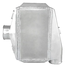Intercooler wodny JRspec 270x160x120mm Boczny/ Górny Wlot / Wylot