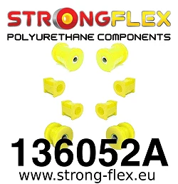 136052A: Zestaw poliuretanowy przedniego zawieszenia SPORT Opel Corsa B