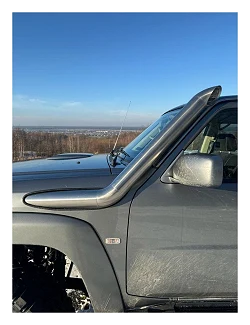 Snorkel nierdzewny inox 4" IOD Performance do Nissan Patrol Y61