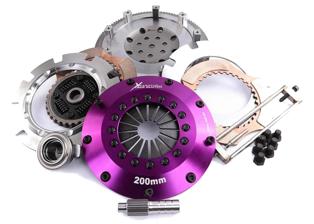 Sprzęgło Xtreme Clutch dwutarczowe ceramiczne amortyzowane Mitsubishi LANCER EVO IV V VI VII VIII IX 4G63 1996-2007