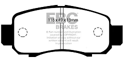 DP1355 Klocki hamulcowe ULTIMAX2 EBC Brakes Honda Insight