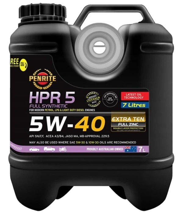 Olej silnikowy Penrite HPR 5 5W40 Full Synthetic 7L