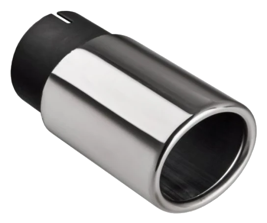 Uniwersalna końcówka tłumika owalna 65×55mm długość 80mm średnica montażowa 50mm - N1-15K/50