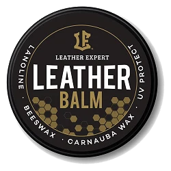 Leather Expert Leather Expert Balm balsam do pielęgnacji i impregnacji skóry 300 ml z aplikatorem i mikrofibrą
