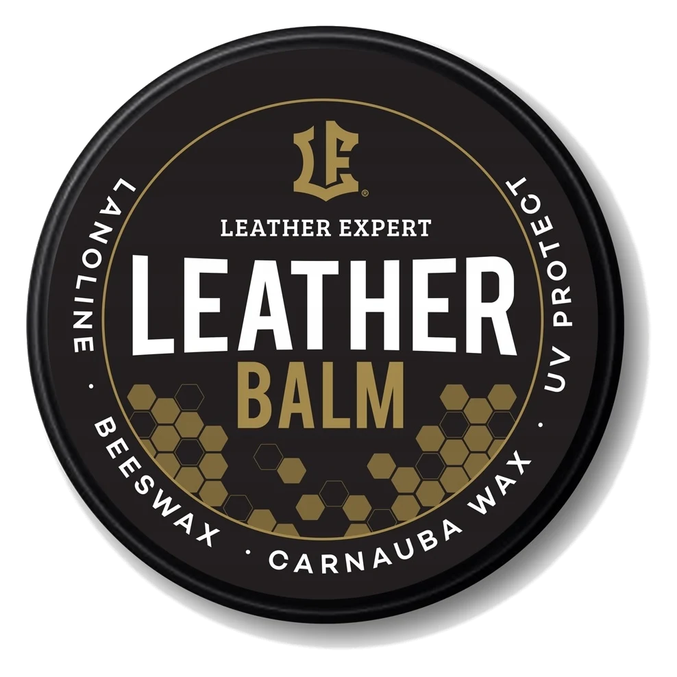 Leather Expert Leather Expert Balm balsam do pielęgnacji i impregnacji skóry 300 ml z aplikatorem i mikrofibrą