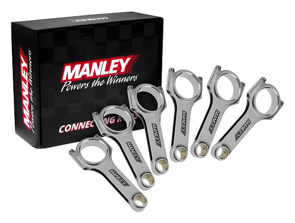 Korbowody Manley 14028-6 H-beam Nissan 2.6 Skyline RB25DE(T) / RB26DETT , Skyline 2.5 RB25DET