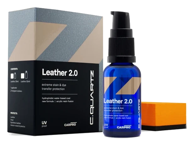 CAR PRO CQuartz Leather 2.0 powłoka kwarcowa do skóry i winylu 30ml