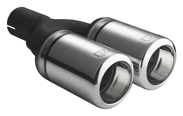 Uniwersalna końcówka tłumika okrągła 80mm długość 160mm średnica montażowa 50mm - N2-07-1K/50