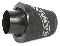 Uniwersalny stożkowy filtr powietrza aluminium Ramair JS-175-100-BK 102mm