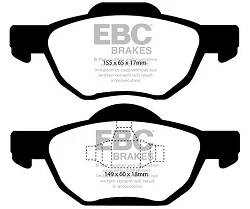 DP51525NDX Klocki hamulcowe BLUESTUFF NDX EBC Brakes Honda Accord CL7 Accord CM1 Accord CL9 Accord CM2 Accord CN1 Accord CN2