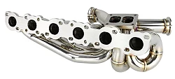 Kolektor wydechowy FMIC.Pro Nissan RB20 RB25 RB26 DET T4 Top Mount Twin Scroll 44mm SS321