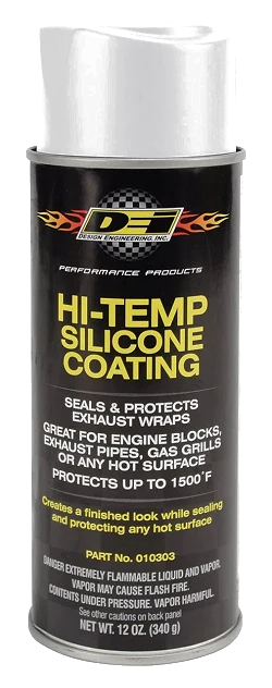 Farba żaroodporna Hi-Temp Silicone Coating Spray - biały DEI 010303