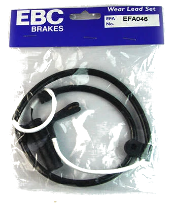 EFA046 Czujnik zużycia klocków hamulcowych EBC Brakes BMW 5 Series E39 520 5 Series E39 523 5 Series E39 525 5 Series E39 528 5 Series E39 530 5 Series E39 535 5 Series E39 540 M5 E39 BMW M5