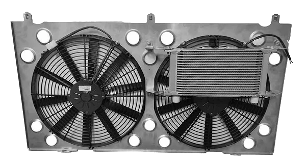 Dyfuzor aluminiowej chłodnicy płynu IOD Performance Nissan Patrol Y61