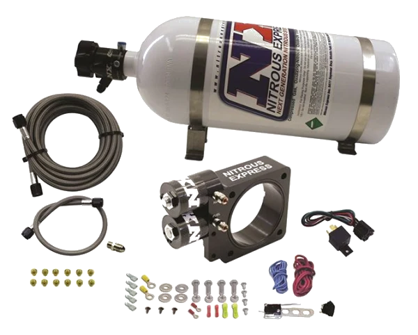 Nitrous Plate System with 10Lb Bottle for Ford Pushrod Style Engine 5.0L Nitrous Express NX 20955-10