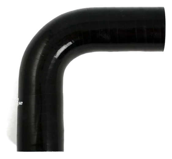Wąż silikonowy czarny 90 stopni 1,875" (48mm)