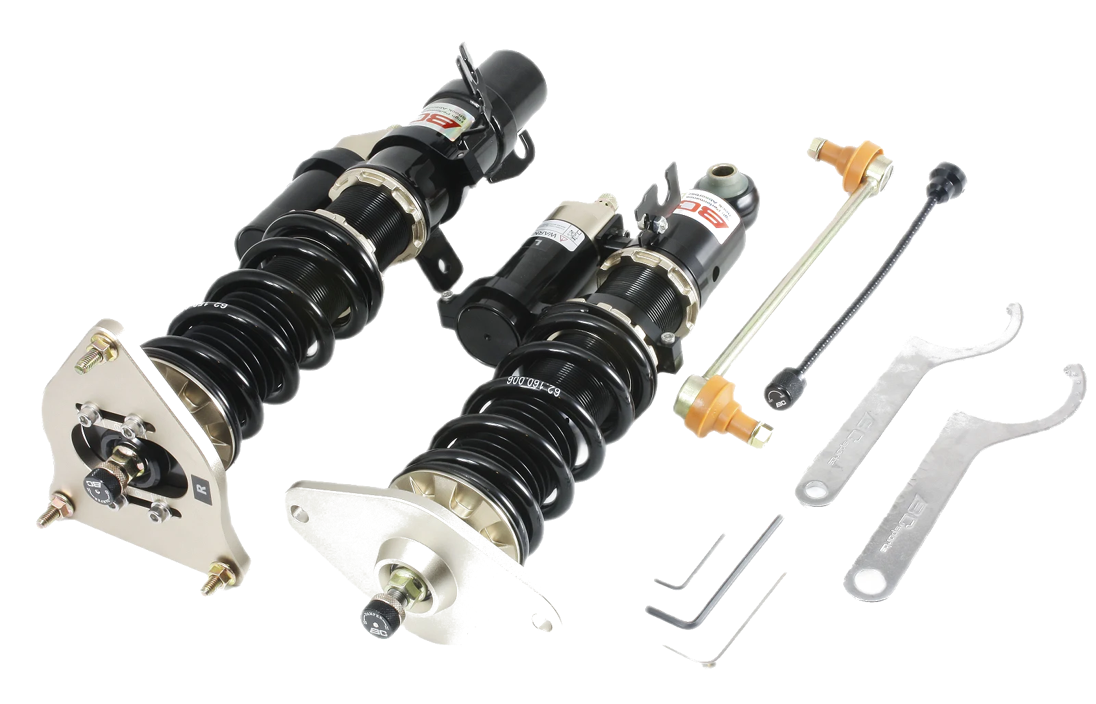 Zawieszenie gwintowane BC Racing T-01-ER Mini Cooper RE16/RE32/R53 2002-2006 (W/Spacer Might be Needed BR/ER)