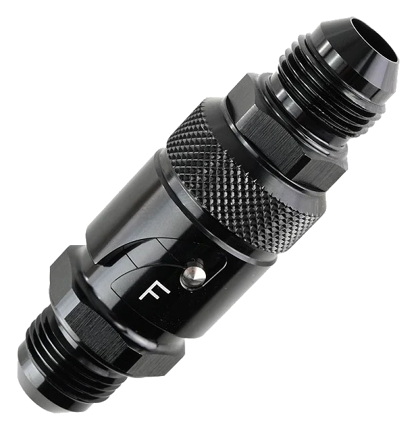Szybkozłączka do przewodów paliwowych dry break quick release fitting AN8