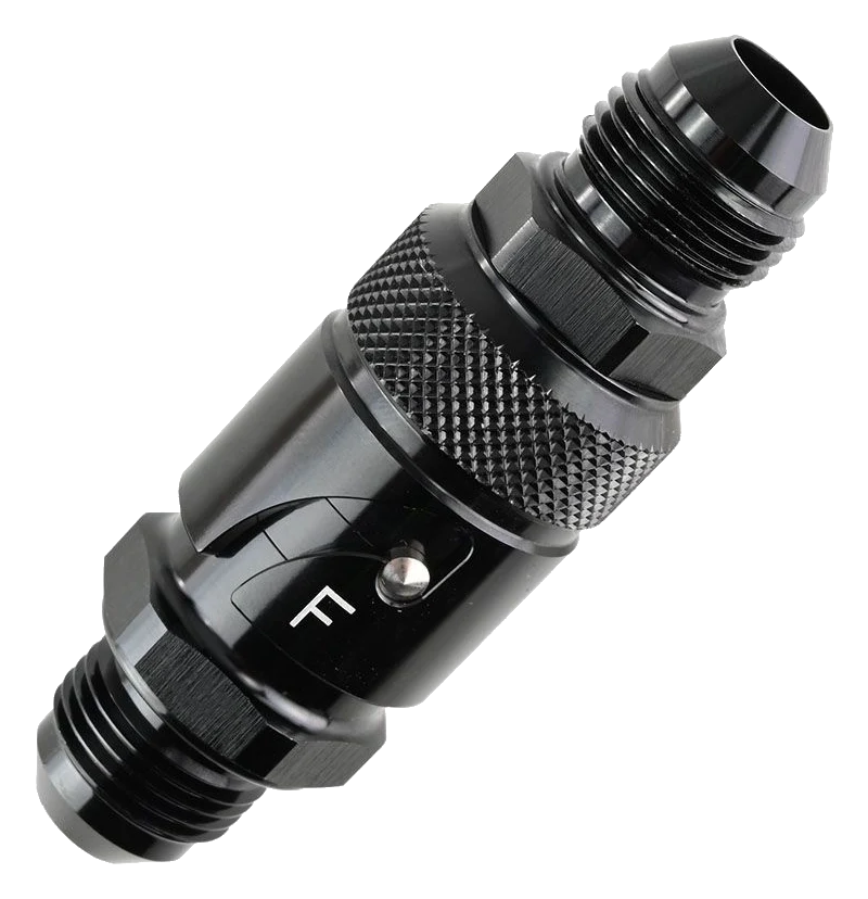 Szybkozłączka do przewodów paliwowych dry break quick release fitting AN8