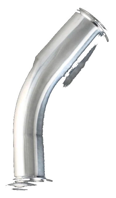 Rura aluminiowa 45 stopni 4" (102mm)