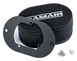 Ramair Carburettor Foam Air Filter with Baseplate for Pierburg 2E2 2E3 2E-E 65mm