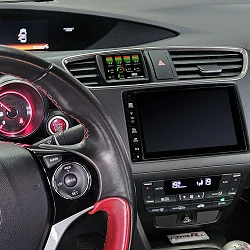 CANchecked Wyświetlacz MFD28 Gen2 Honda Civic FK2 LHD