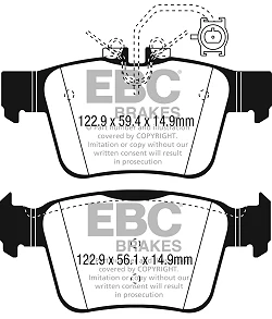 DPX2315 Klocki hamulcowe ULTIMAX2 EBC Brakes Alfa Romeo Giulia 952 Stelvio Giulia 952 Q4 Stelvio Q4