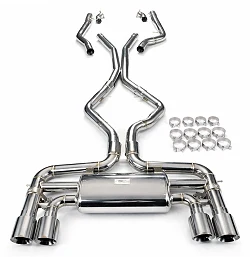 Aktywny układ wydechowy z klapami Cat-Back FMIC.Pro BMW X5M X6M F85 F86 4.4T S63 2015-2019