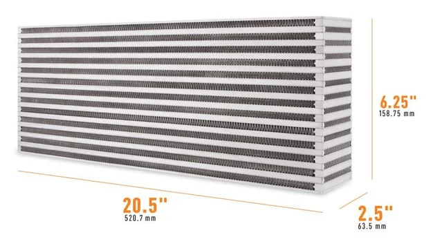 Uniwersalny rdzeń intercoolera Mishimoto 20.50" x 6.25" x 2.50"