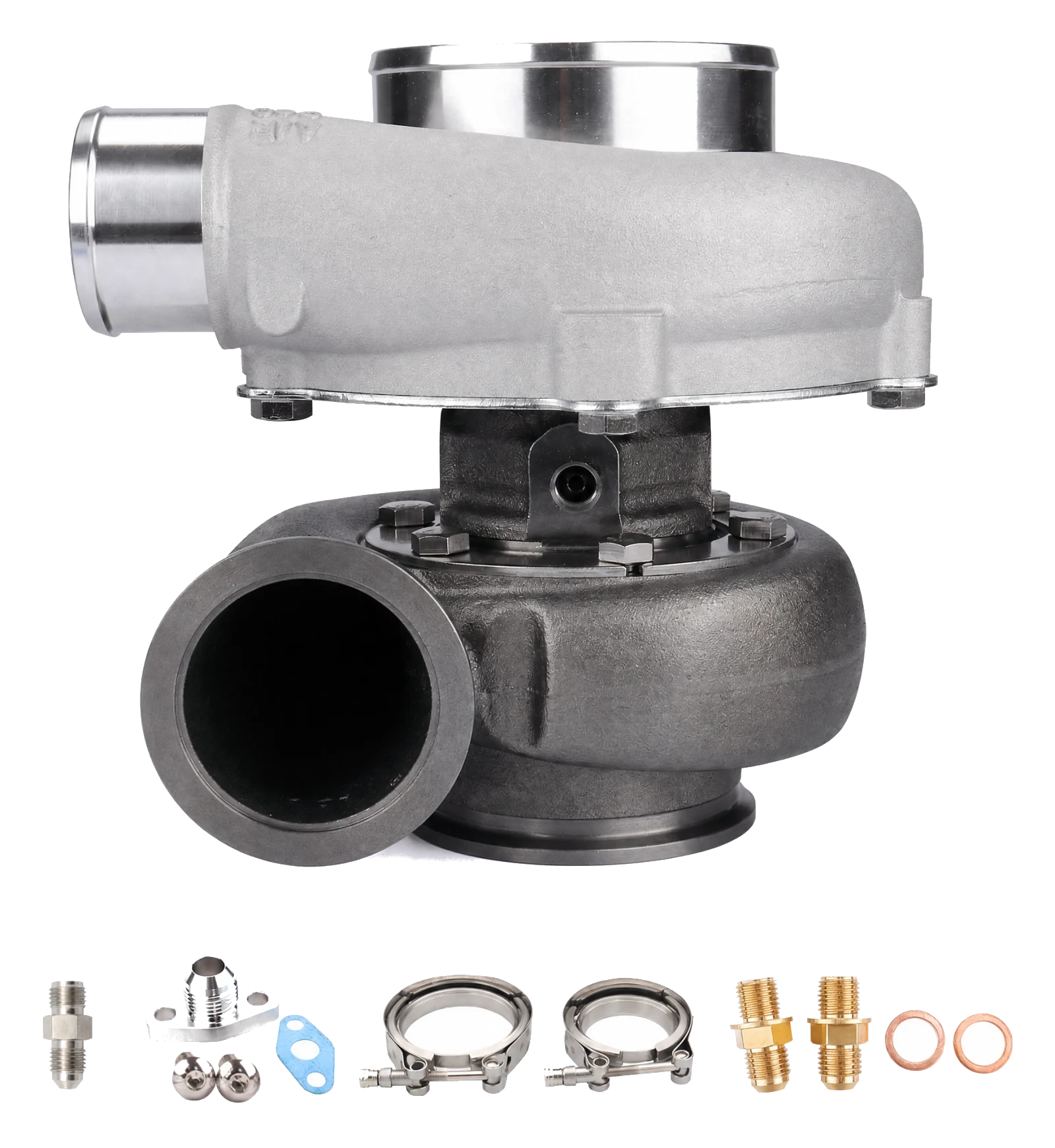 Turbosprężarka Pulsar PSR 3076 Gen2 750HP 1.01 A/R T51R Mod wlot 2.5" V-Band wylot 3" V-Band Łożyska kulkowe