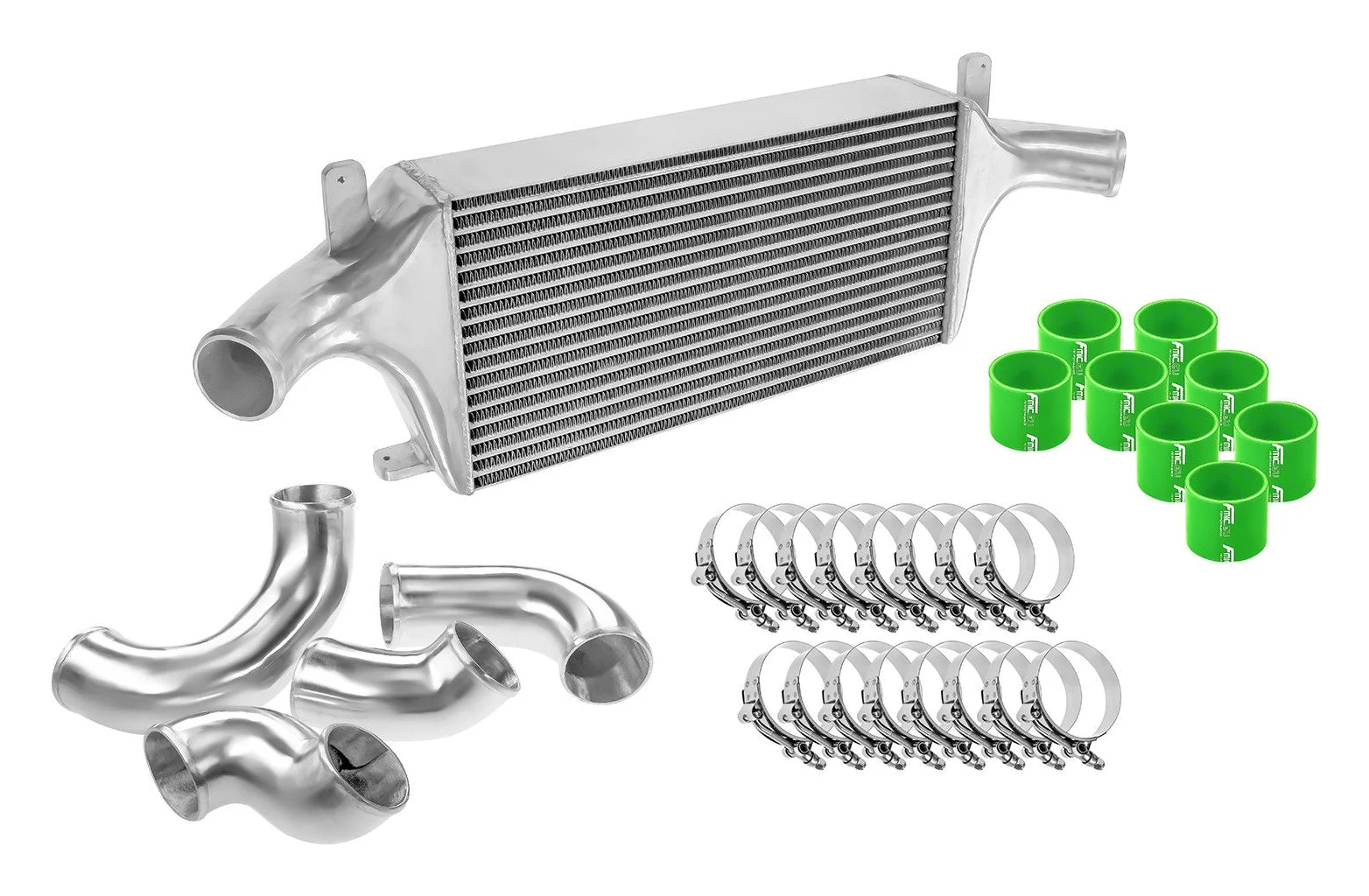 Intercooler Nissan Skyline R33 R34 GTR RB26DETT Zielony