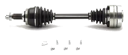 Zestaw tylnych półosi do BMW E36 Wisefab