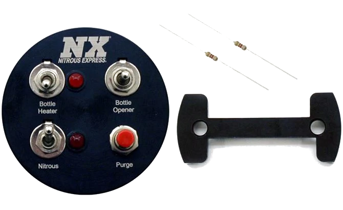 Custom Switch Panel Gauge Pod for 2-1 / 16" Gauge Pods Nitrous Express NX 15792