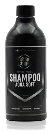 GOOD STUFF Aqua Soft Shampoo premium o neutralnym pH do twardej wody ogranicza powstawanie zacieków 1l 1000ml