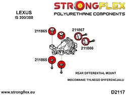 216231B: Kompletny zestaw zawieszenia Lexus IS