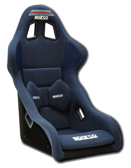 Fotel sportowy Sparco 2000 QRT Martini Racing FIA 8855-1999 Navy Blue - 008016RMR.BM
